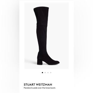 Stuart Weitzman Black Over-the-Knee Boots